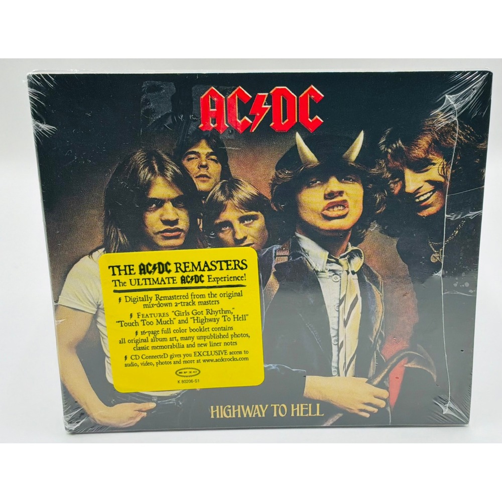 AC/DC Highway To Hell 2003 CD The Remasters Digitally Remastered Sealed